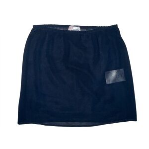RED Valentino Sheer Mini Skirt
